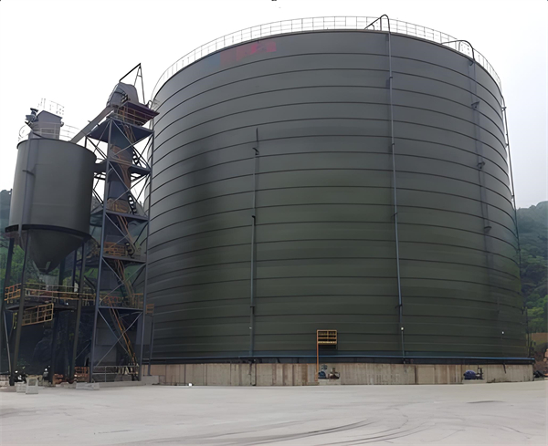 日照大型粉煤灰储存钢板库施工建造